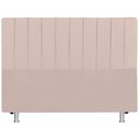 Ver imagem 1 de Cabeceira para Cama Queen 158x110 Linho Bege Keiko Colchões