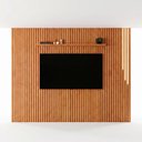 Ver imagem 2 de Painel para TV Lyon 317 cm com 2 Módulos de Expansão 250 cm de Altura com LED Naturalle Mavaular