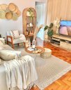 Ver imagem 4 de Tapete Boho Andaraí Off White/capuccino 140x250cm Algodão