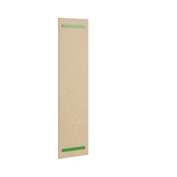 Kit 10 Placa Módulos Auto Adesivos Mdf Ripado Placa Painel Freijó - 4