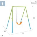 Ver imagem 6 de Balanço de Jardim Infantil Individual Assento 2 em 1 Crianças e Bebês Intex