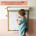 Ver imagem 2 de Lousa Infantil Painel Criativo de Mdf para Desenhos e Pinturas