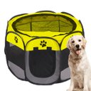 Ver imagem 1 de Cercadinho Casinha Grande Cachorro Gato Pet Porquinho Coelho Chiqueirinho Dobravel Portatil Canil Re
