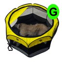 Ver imagem 5 de Cercadinho Casinha Grande Cachorro Gato Pet Porquinho Coelho Chiqueirinho Dobravel Portatil Canil Re