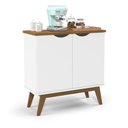 Ver imagem 2 de Buffet Th Shop Brisa do Vale 2 Portas MDP 81cm Branco Cumaru Casah
