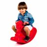 Gangorra Individual Infantil - Cavalinho Vermelho - Bb Bolinhas - 2