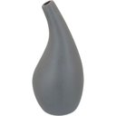 Ver imagem 1 de Vaso Decorativo Enfeite Casa Cerâmica 18x9x9cm Cinza