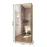 Sapateira Rubi 2 Portas com Espelho 1 Gaveta para 15 Pares de Sapato Amêndola Touch - Panorama Móvei - 4