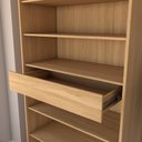 Ver imagem 6 de Sapateira Rubi 2 Portas com Espelho 1 Gaveta para 15 Pares de Sapato - Panorama Móveis