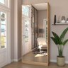 Sapateira Rubi 2 Portas com Espelho 1 Gaveta para 15 Pares de Sapato Amêndola Touch - Panorama Móvei - 1