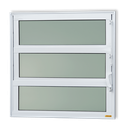 Ver imagem 1 de Basculante Alumínio 60 x 80 Elite V.Boreal Branco Brimak