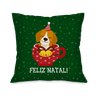 Kit com 4 Capas para Almofadas Natalinas Pets e Suas Xícaras - 3