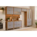 Ver imagem 1 de Kit Modulado 8 Peças Eloise CZ594 Cinamomo/Platina MGM