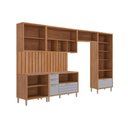Ver imagem 4 de Kit Modulado 8 Peças Eloise CZ594 Cinamomo/Platina MGM