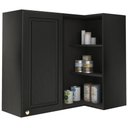 Ver imagem 2 de Armário Canto Reto Firenze 96cm 1 Porta Chumbo