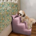 Ver imagem 4 de Escada Pet para Cães e Gatos Teddy 3 Degraus Rosa