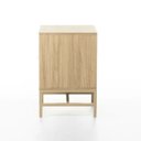 Ver imagem 3 de Mesa de Cabeceira Square 2 Gavetas 60 Cm X 43 Cm X 40 Cm Tauari