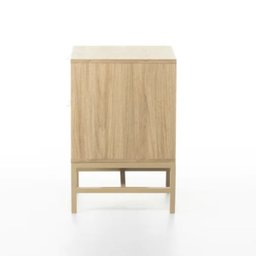 Mesa de Cabeceira Square 2 Gavetas 60 Cm X 43 Cm X 40 Cm Tauari - 3