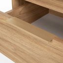 Ver imagem 5 de Mesa de Cabeceira Square 2 Gavetas 60 Cm X 43 Cm X 40 Cm Tauari