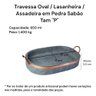 Jogo de Travessa Oval Lasanheira em Pedra Sabão - 2