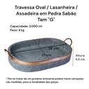 Ver imagem 4 de Jogo de Travessa Oval Lasanheira em Pedra Sabão