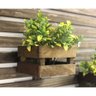 Suporte para Flores e Plantas Vertical Madeira 55x110 Imbuia Claro - 2