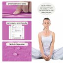 Ver imagem 2 de Tapete de Yoga Esteira Tatame Grande Pilates Fisioterapia Exercicio Fisico Academia Casa Fitness Sil