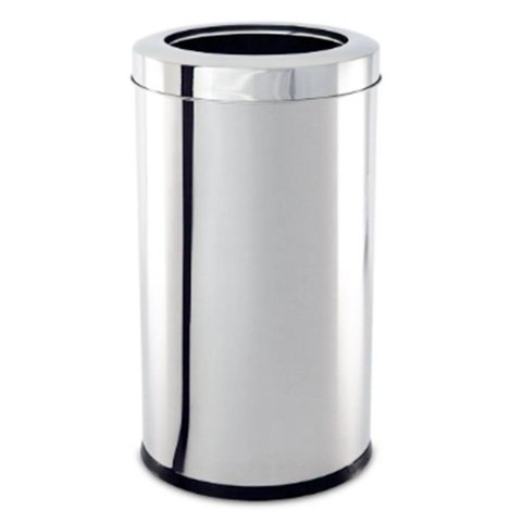 Lixeira de Aço Inox 21,2 Litros pra Cozinha