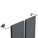 Ver imagem 2 de Porta Toalhas para Banheiro Toalha de Banho Cromado Arm