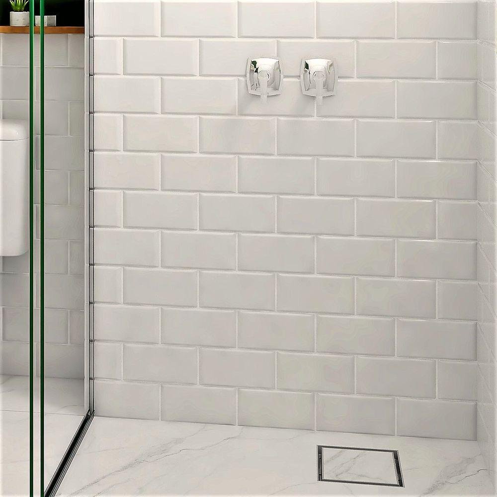Ralo Invisível Rebaixado Adaptado Caixa Sifonada Bege 18cm - 2
