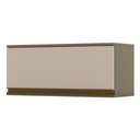 Ver imagem 1 de Armário Aéreo Évelin 1 Porta Basculante 80 Cm Duna Cristal - Henn
