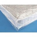 Ver imagem 1 de Saco Plástico para Embalar Colchão 90x250x0,14 Canelado em Plástico com 5 Peças Transparente