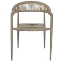 Ver imagem 3 de Kit 4 Cadeiras Empilhável Laguna Trancoso Fratini Aluminio Fendi Assento Trama Corda Náutica Fendi