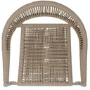 Ver imagem 6 de Kit 4 Cadeiras Empilhável Laguna Trancoso Fratini Aluminio Fendi Assento Trama Corda Náutica Fendi