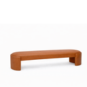 Ver imagem 5 de Recamier Puf Decorativo Fly Cama Casal 138cm Zahav Estofados:marrom Couro Sintético