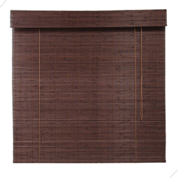 Persiana Bambu Rolo 120larg x 230alt com bandô - Zebrano - 1