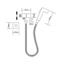 Ver imagem 4 de Ducha Higiênica Cromada Prizi