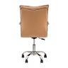 Cadeira Escritório Executiva Desenho Italiano Nude Bege - 1