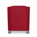 Ver imagem 3 de Mini Poltrona Cadeira Infantil Tilla de Criança Suede Vermelho