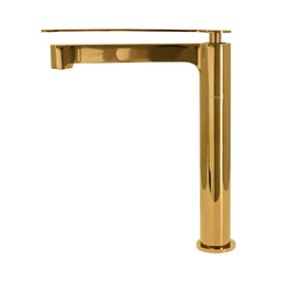 Misturador Monocomando Bica Alta Milão Gold Escovado - 3
