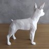 Pinscher Geométrico Decorativo Vegras Branco - 8