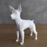 Pinscher Geométrico Decorativo Vegras Branco - 9