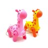 Girafa Brinquedo Infantil Dançante com Som e Luz para Bebês:rosa - 4
