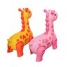 Girafa Brinquedo Infantil Dançante com Som e Luz para Bebês:rosa - 5