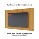Ver imagem 3 de Painel Suspenso para Tv 75 Pol 240 Cm Maggiore com Led Naturale Clb