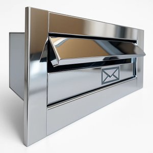 Caixa de Correio Inox  Embutir Design Elegante e Durável