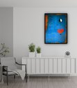 Ver imagem 2 de Quadro Decorativo Miró Bailarina - 70x50cm:moldura Preta