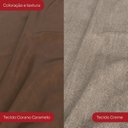 Ver mais imagens de Conjunto Sala de Jantar Mesa Lisa 120cm Tampo MDF Vidro Canto Arredondado 4 Cadeiras Anne