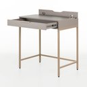 Ver imagem 6 de Escrivaninha Square 1 Gaveta 70 Cm X 48 Cm Nude Gianduia