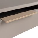 Ver imagem 7 de Escrivaninha Square 1 Gaveta 70 Cm X 48 Cm Nude Gianduia